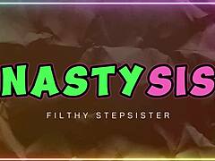 Hey, my nasty stepsis loves playing
