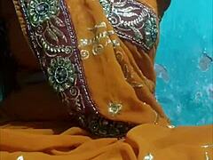 Ghunghat Veil in Masturbation Scene