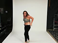 Tiffany peirce bts naked photoshoot backstage!