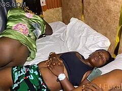 horny sneaky big-tits sister-in-law from asaba rides bbc hard