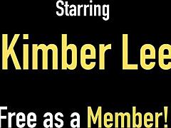 Blonde Maid Kimber Lee Shares Her Preferences For Stroking