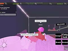 Roblox, how does fucking your ebony girlfriend feel with friends watching?