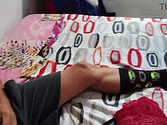 watch the nervous Russian boy get punished by Tiffany Montavani in the bedroom?