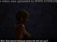 Getting some deepthroat action with ebony milf at the triangle club tonight