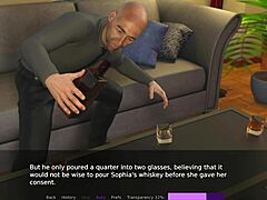 surprise threesome blowjob for the boss in lingerie.