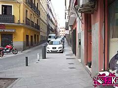 Spanish Petite Daniela Nerea Flashes Big Ass In Public For Rough Doggystyle Deepthroat Sex