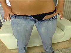 Renna Ryann's Perverted POV Deepthroat Cumshot in Heels!