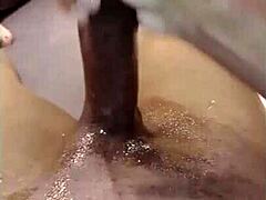 Massaging the Huge Shaft in Homemade POV Feels So Damn Good Every Time!