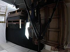 Skinny Slut Mandy Mynxx Gags on Penis