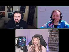 Hey, wanna see gamer girl dating Michael live on air?