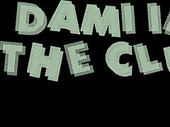 dami dancing in the club with big black cock