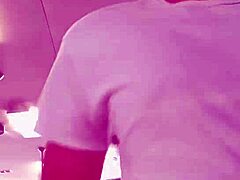 Simple selfie of Asian enjoying workout in public gym