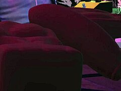 dami dancing in the club with big black cock