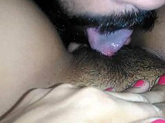 Latina Girl Licks Pussy And Orgasms In His Mouth