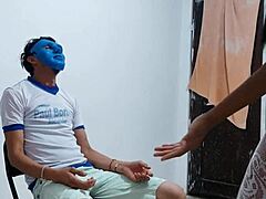 Effeminate Man Watches Whore Dance Boldly