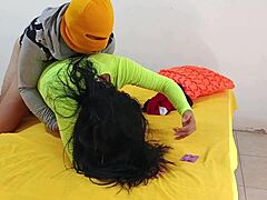 Stepmom craves detonation by two huge cocks from muscular bodybuilder in dirty canadian usa homemade action