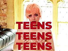 Blonde big ass British teen 18+ nurse swallows cum while treating patient