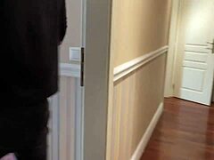 satin pajama milf and teen in bent over cowgirl threesome sex