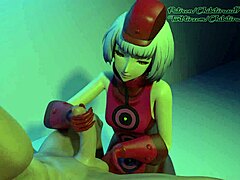Elizabeth Persona Gives Intense Handjob!