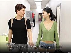 Curvy Girl Faces University Problems in Cute Outfit