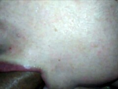 submissive girl gags on deepthroat face fucking upside down