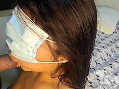 As penelope, the peruvian student, i moan in cowgirl pov, creampied for casting money.