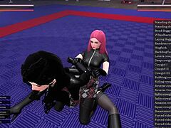 i watch this femdom lesbian scene by mistake