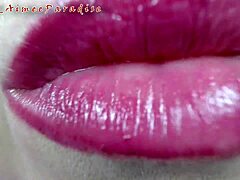 Redhead Aria Carson's office bounce