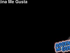 Huge ass latina babe in lingerie!