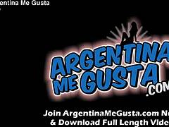 Huge ass latina babe in lingerie!