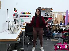 young brunette babe lara rey shows rough sex after lessons end