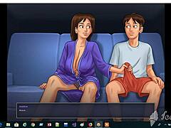 Hey Debbie, ready for hot couch action in Summertime Saga?