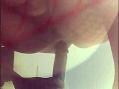 Squirting whore indulges in toy play