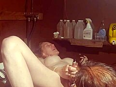 yo, eating and banging on the washing machine again tonight