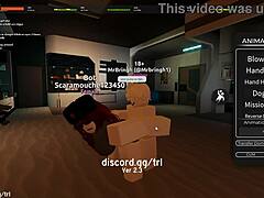 Roblox porn with clothes ripped off during hardcore fucking scene