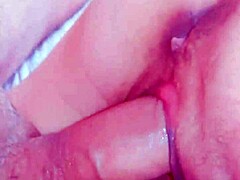 Wife opens all holes for husband in harsh sex