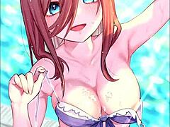 Nakano Miku in hot Rule 34 scenes 😏