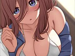 Nakano Miku in hot Rule 34 scenes 😏