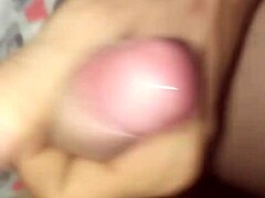 Manov shows off his big monster cock in casual setting