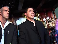 Amy Azurra, Luna Luxx, and Nataly Dangelo in double penetration sex 😍