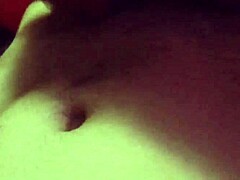 pretty ebony girl tittyfucks in bikini for facial cumshot