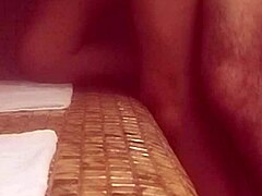 Trailer hard fuck in sauna with latina