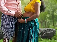 Bhabhi on forest fucking