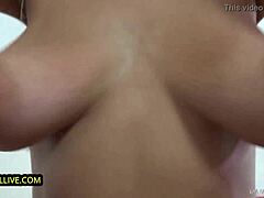 Horny MILF Candy Alexa orgasms on monster cock in POV