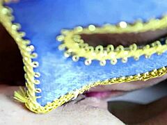 Sister-in-law grabs man sucking cock, gets pussy licked