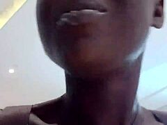 Nigerian Woman Masturbates in Mall Bathroom