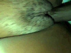 miss pov 2025 shows off her big chubby pussy. the curvy black babe teases in close up cameltoe.