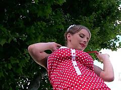 Katarina Hartlova's Shaved Pussy Masturbation