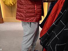 Latina Sucks Dick Bent Over Outdoors For Christmas Presents