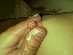 Stylish teen requests close-up videos of her pussy and nipples from massager.